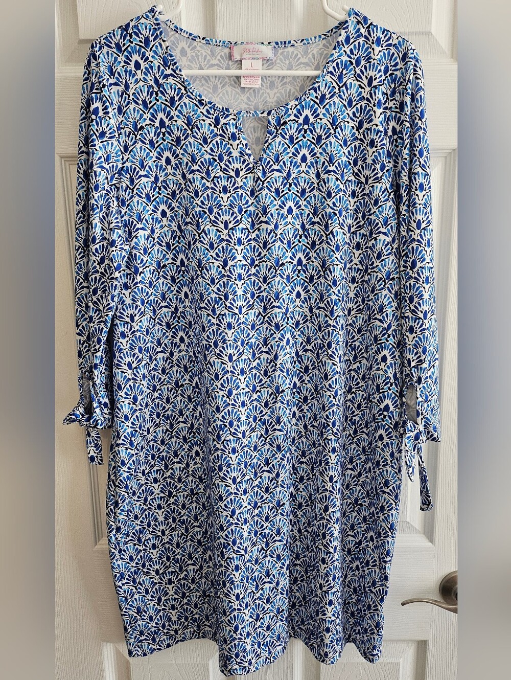 Stella Parker LG Dress Cool Tide Tiles UPF 50 Activeware Casual